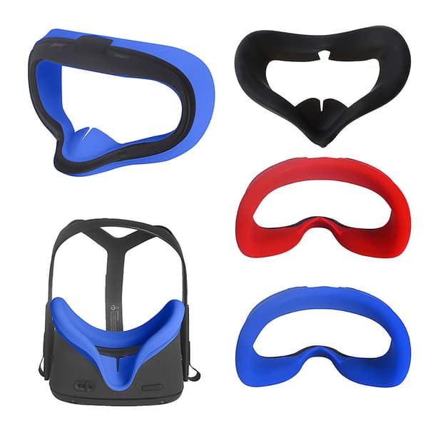 Silikon øyemaske dekker pads for Oculus Quest 2 VR-headset reservedeler
