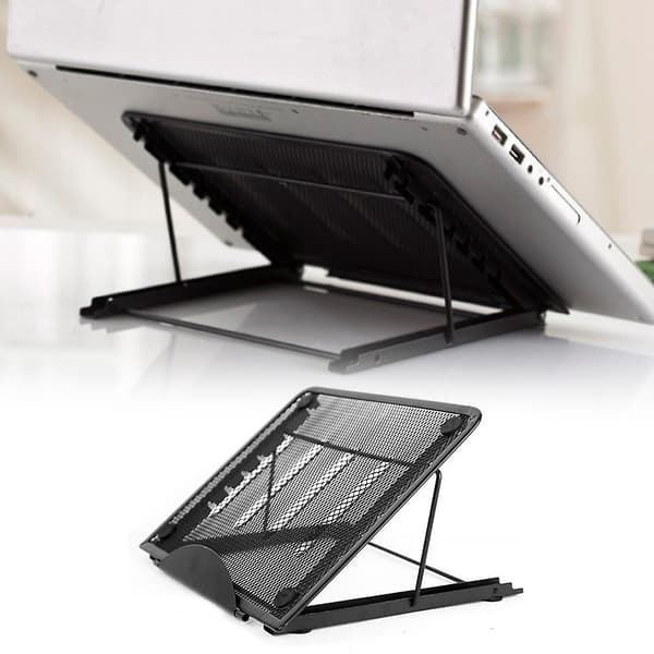 6 Höjdjusterbart Bärbart Laptop Tablet Stativ Hållare Fällbart Laptop Stativ