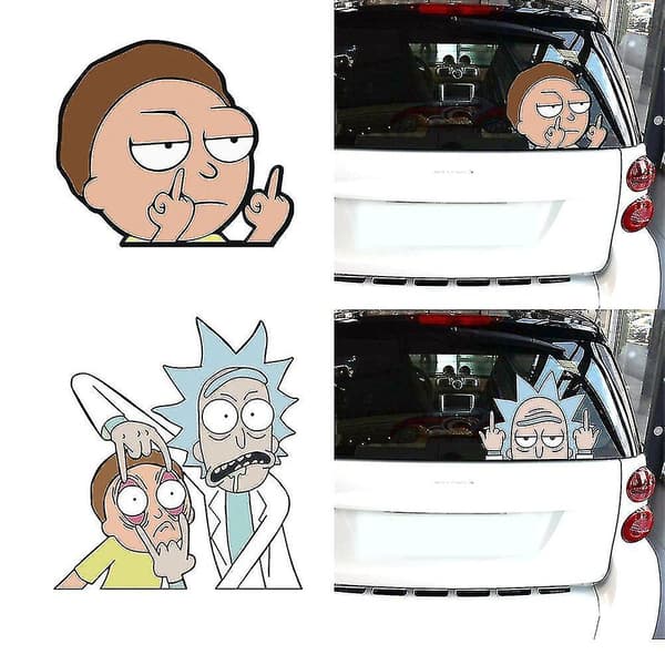 Anime Bilsticker Stripe Bilstickere Bil a