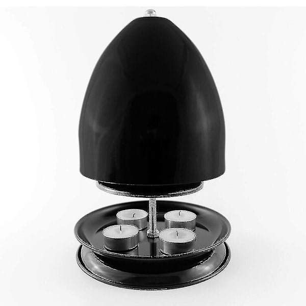 Tealight-ugn Dubbelväggig Radiator Ljusvärmare För 6 Tealights Öppen Spis Mrkj