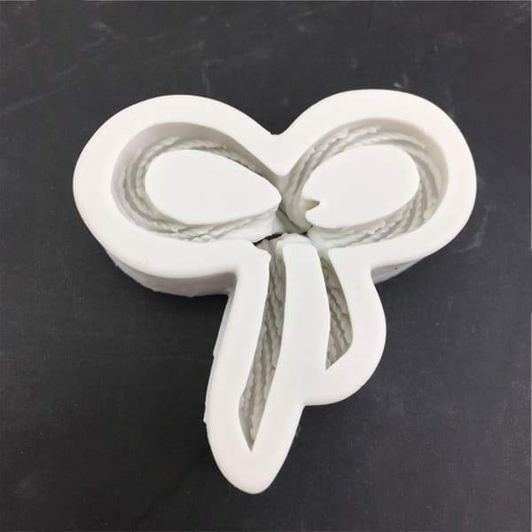 For Creative Bowknot Shape Fondant Cake Silicone Mold Pastry Chocolate Mold
