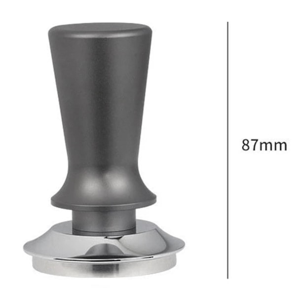 Kalibreret tryktamper kompatibel med kaffe og espresso med fjeder 51mm
