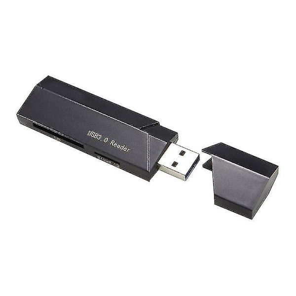 Otg High Speed -kortinlukija Mini Usb 3.0 Sd/ Sdhc / Tf -lukija 480mbps