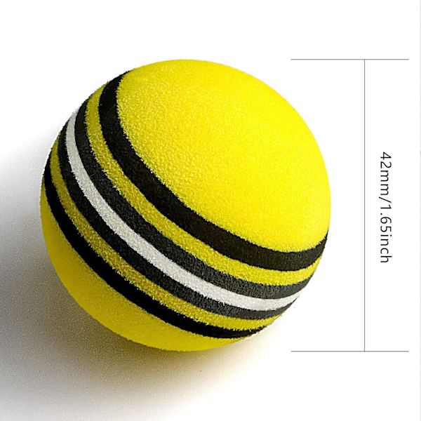 30 st Golfbollar EVA Golfträning Bollar Golfövningsbollar Golf Mjuka Bollar för inomhus utomhus Gol