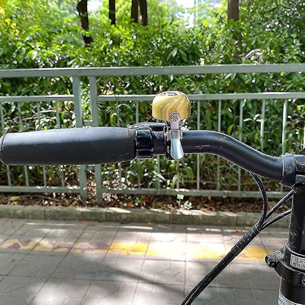 Cykelklokke, Helt Metal Legeme, Høj Lyd Anstændig Tone Cykel Ring Klokke Til Voksne Og Børn 1stk