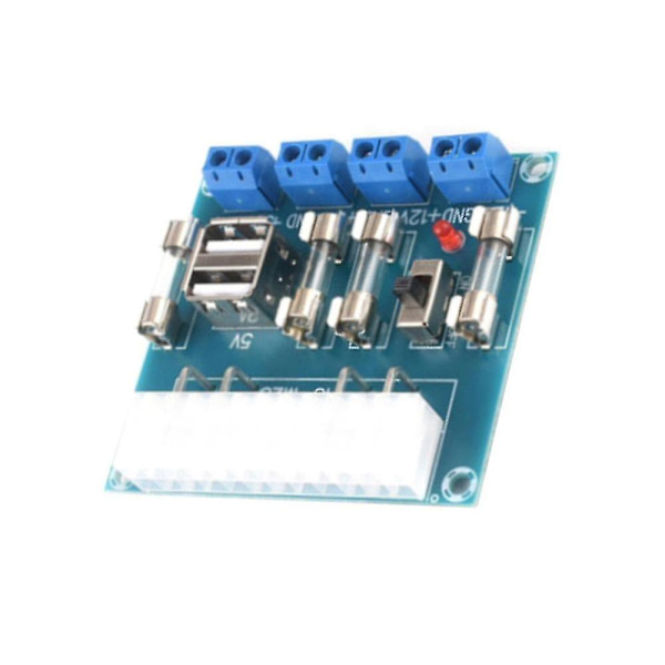 Xh-m229 Computer Strømadapterkort Desktop Lead Modul Med Usb-port Atx Strøm Udtagstavle