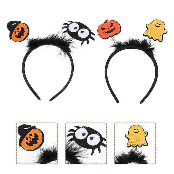 2 st hårbågar för Halloween-presenter