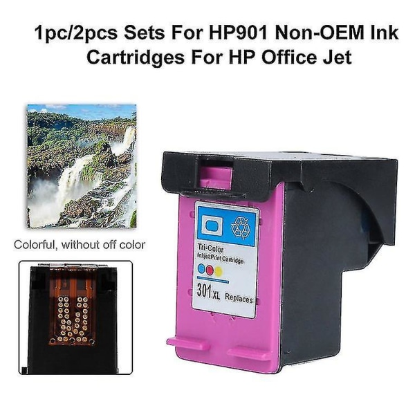 Icke-oem bläckpatron alternativ för Hp 301 för Hp 301 Xl Deskjet