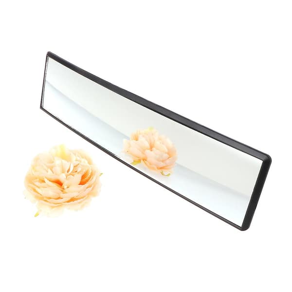 Universal 300mm Panoramic Curve Convex Interior Clip On Rear View Mirror
