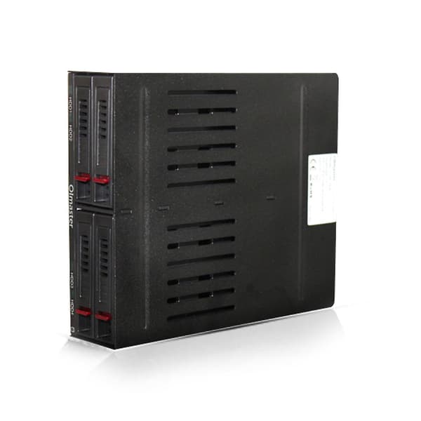 He-2006 4x2.5in Harddisk-etuiboks Internt rackkapacitetsudvidelse med LED
