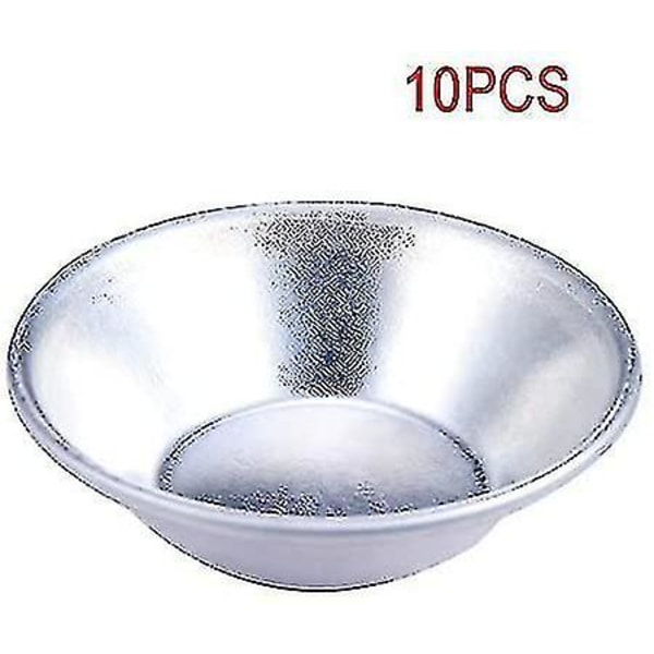 10 kpl Kakkumainen Munakakku Pasteis De Nata Uunissa Paistettava Pyöreä Vanukas Tin Kakku Työkalu (10 kpl)