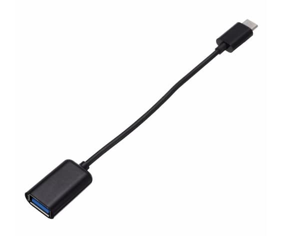 Usb 3.1 Typ C Hane till Usb A Hona OTG Värdadapterkabel