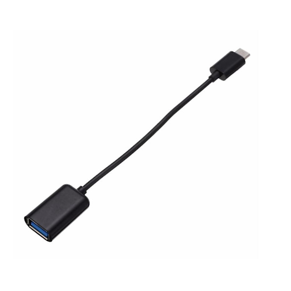 Usb 3.1 Type C Han til Usb A Hun Otg Vært Adapter Kabel