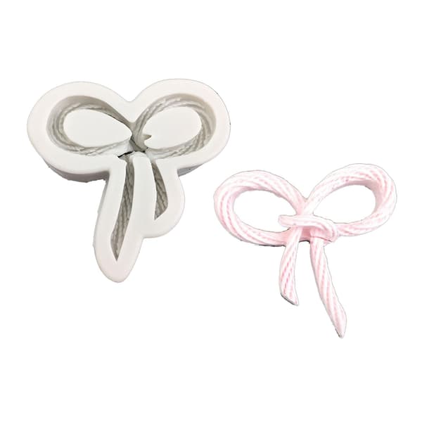 For Creative Bowknot Shape Fondant Cake Silicone Mold Pastry Chocolate Mold