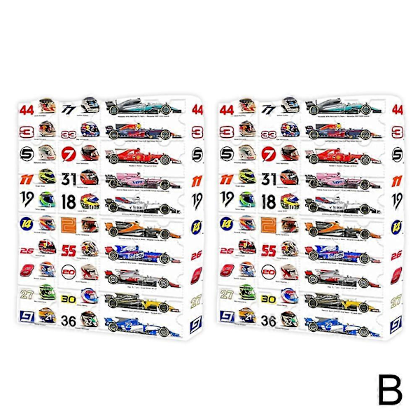 Adventtikalenteri Uusin F1 Adventtikalenteri 2024 Miehet/lapset Adventtikalenteri Auto Adventtikalenteri 2024 Formula 1 Adventtikalenteri 2024 Joululahja 2 sets