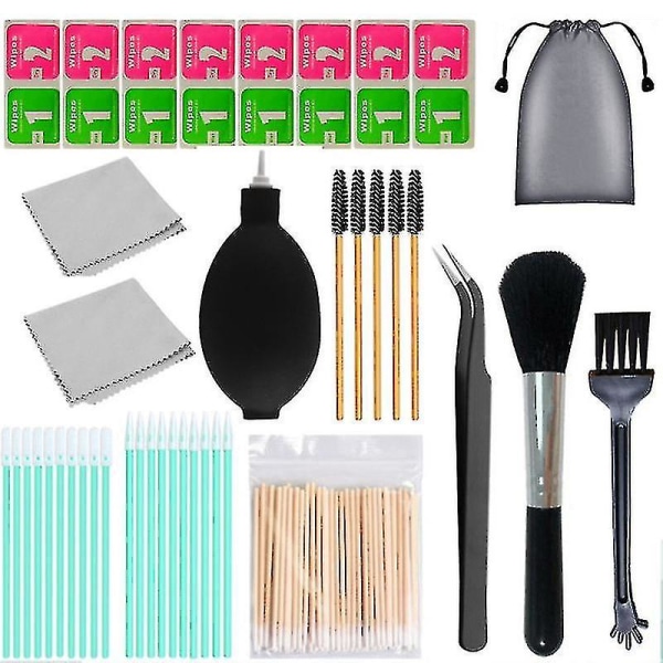Antistaattinen harja Pa Safe Synthenic Fiber Details Cleaning Brush Tool For Mobile Phone Tablet Cleaning Accessories-dg