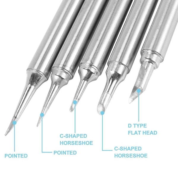 T12 Loddekolbe Spidser Specielt Sæt T12-bcm2 Ku C1 Jl02 Til Mobiltelefon & Computer Reparation