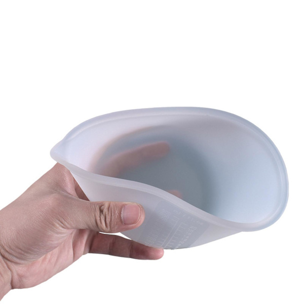 Squeeze & Pour Silikonmätkopp Flexibel Graderad Kopp För Epoxi 600ml
