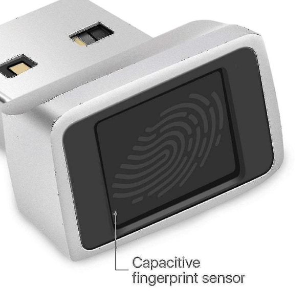 Mini usb bærbar fingeraftrykslæser Touch-sikkerhed til pc-computer Windows 10