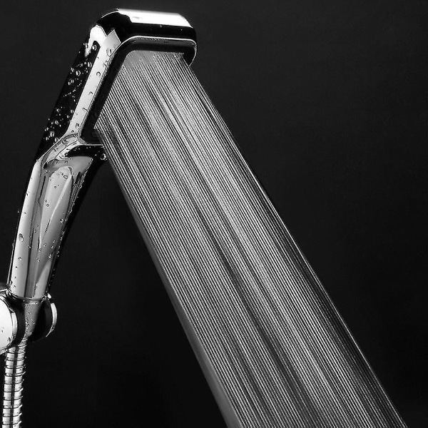 Højtryksbrusehoved Kraftfuld Boosting Spray Bad Vandbesparelse
