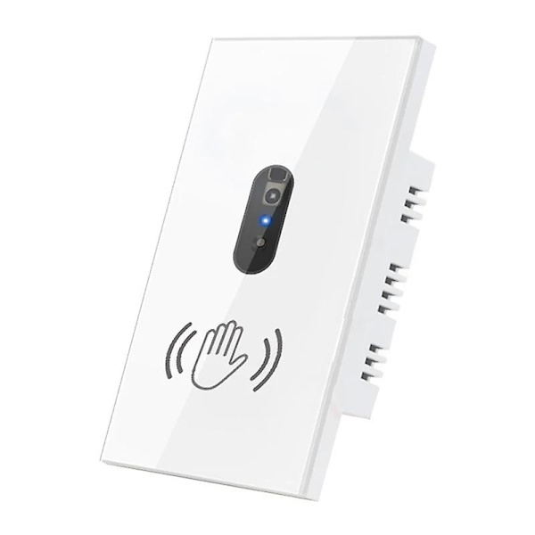Infrarød væg smart lyskontakt IR sensor ingen berøring 220V 110V EU US glas skærm panel switch elektrisk strøm