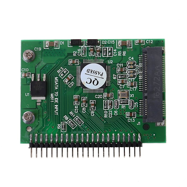 2,5\" tums Ide till Msata-adapter, konvertera bärbar dator 44 stift hane Ide Msata Hdd