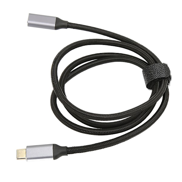 1m USB C-forlengelseskabel - 10 Gbps datasynkronisering, 100 W strømforsyning, 4K 60Hz videoutgang med E-markerbrikke