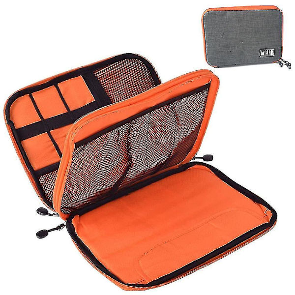 Lommerganisator Universal Reisekabel Elektronikk Tilbehør Lomme Reiseorganisator Etui For Mobiltelefon, Kabel, Harddisk, Usb-pinner, Sd-kort