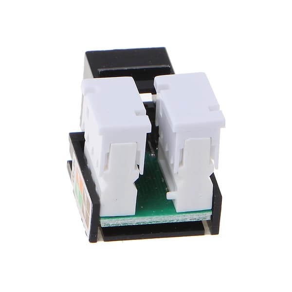 Cat5e Rj45 Keystone Jacks -moduuliliitin Ethernet seinälevyyn kytkentäpaneeliin