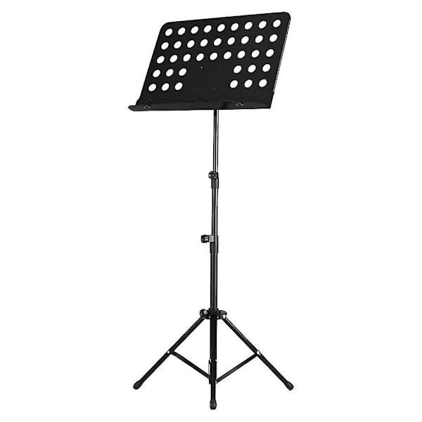 Bärbar metallmusikstativ avtagbara musikinstrument för piano fiol gitarr noter Guita