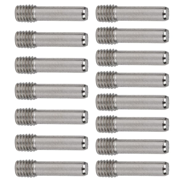 15 stk 12mm M3 rustfrie stål sekskantskruer uten hode for RC-bilmodeller