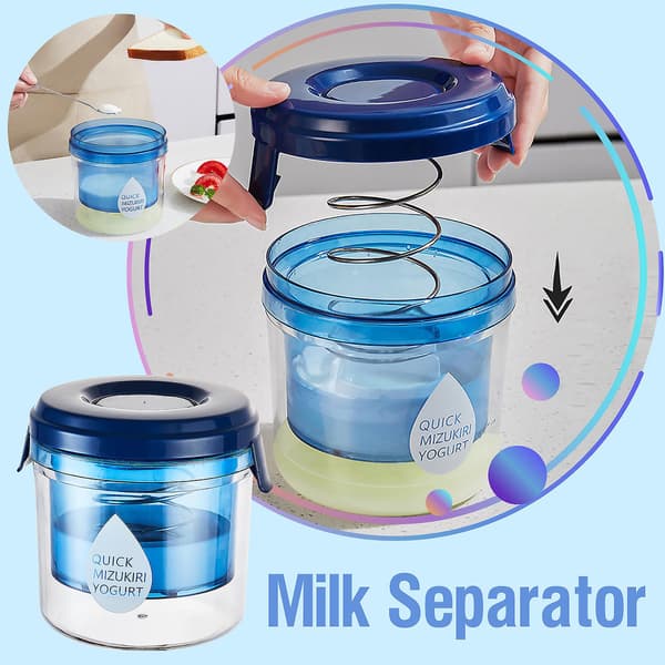 Tilbehør til gulv- og damprenser - Yoghurt Sil, Myse Separator, Hjemmelaget Yoghurt og Ost Sil