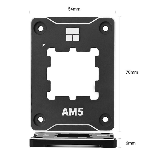 Thermalright AMD-ASF AMD AM5 CPU Secure Frame, Fuldt aluminiumlegering trykbestandig beskyttelsesbeslag, med TF8 fedt 1g