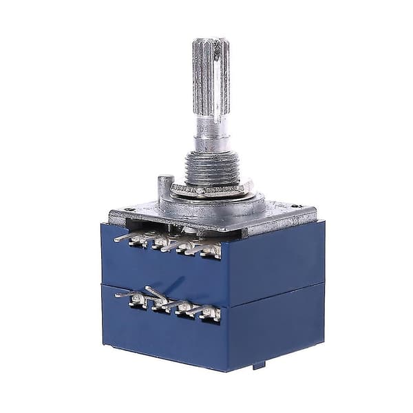 Potentiometer Rh2702 8-polig Serrated Split Shaft 6mm Precision 27-typ A100k 100k
