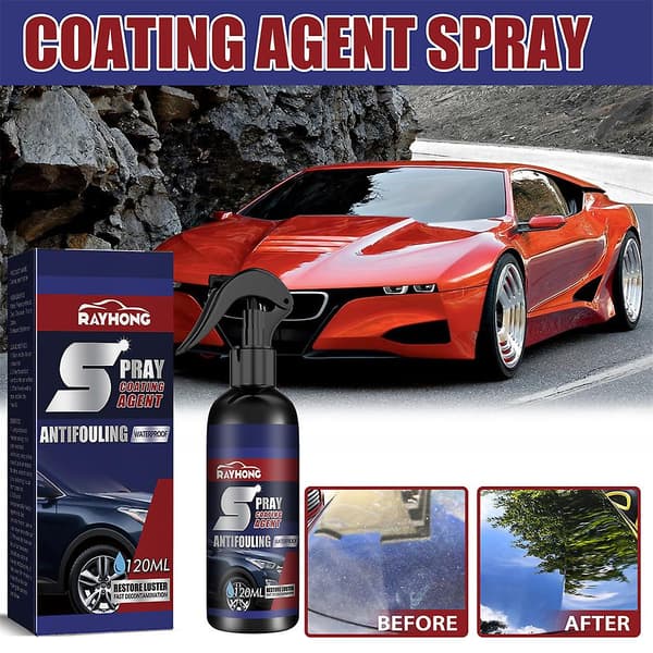 2 stk. Ny Multifunktionel Coating Renewal Agent Hurtig Coating Spray Høj Beskyttelse Hydrofobisk