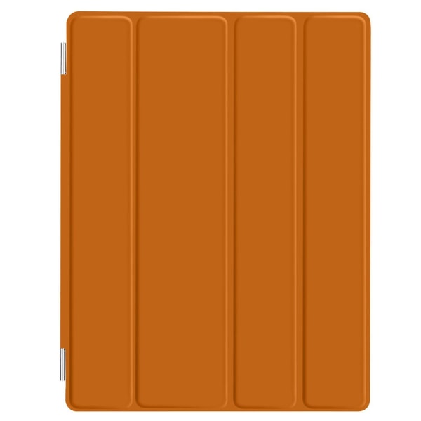 Oranssi Ipad 4 3 2 Ultra ohuelle magneettiselle Pu-nahkaiselle Smart Cover case