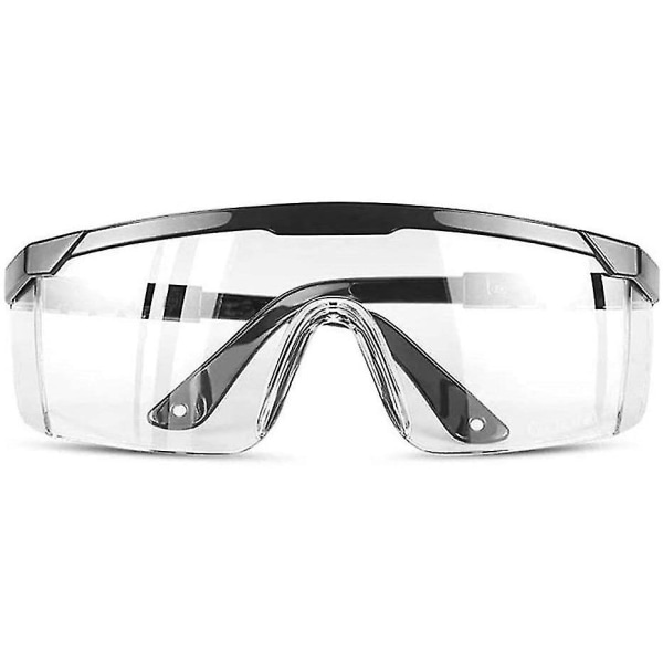 Safety Goggles Goggles Adjustable Over-glasses Grinding Glasses(black)