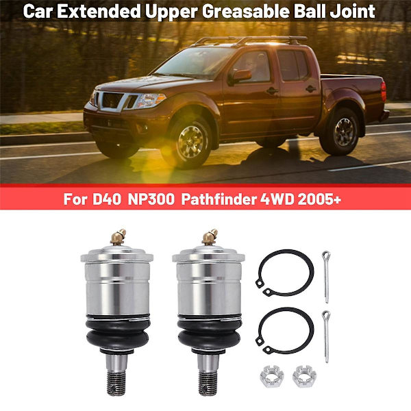 25mm Bilförlängd Övre Smörjbar Kulled För Navara D40 / Np300 / 4wd 2005+