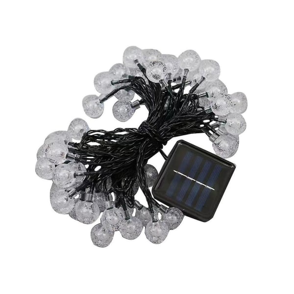 Led String Light Solar Lights Udendørs Have Bryllupsfest Dekoration Lampe Vandtæt 5m Garland Ch