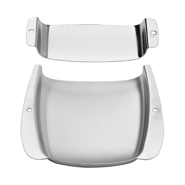 Zink-legering Bas Pickup Cover Protector Bridge Cover Plate För Jazz Bass Jb Basgitarr Elektrisk Bas