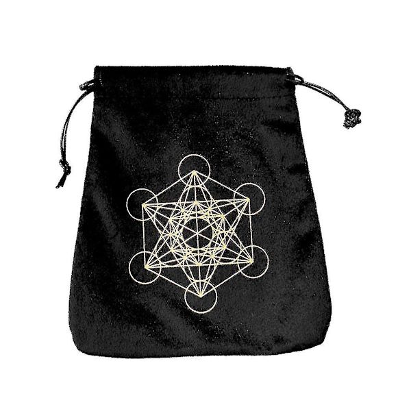 Tarot Rune Taske, trykt pung snøre, tarot taske, terning taske, kort taske, smykke taske gratis fragt