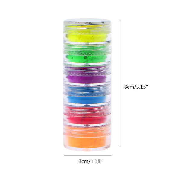 Epoxy Resin Pigment Farve Farver Fluorescerende Pulver Shimer Metalic Art&craft