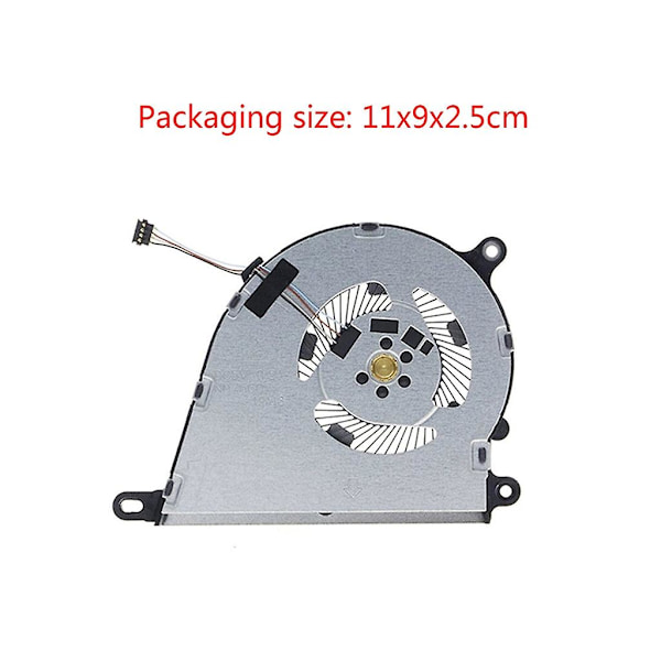 4pin 0,5a 5v Notebook Cpu Køleventilator Cpu Køler Til Hp Pavilion 15-ef Bærbar