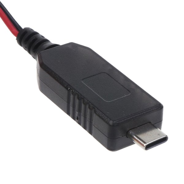 Lr3 Lr6 C D Aa Aaa Batteri Eliminator Usb C 5v Til 6v Step-up Klip Kabel 1m