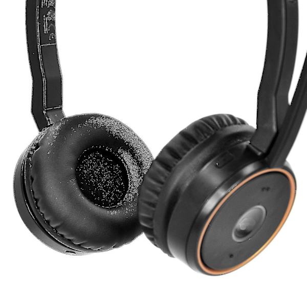 Utskiftbare øreputer kompatible med Jabra Evolve2 75 Uc/ 75 Ms/ 75+/ 75 Headset - Krygv