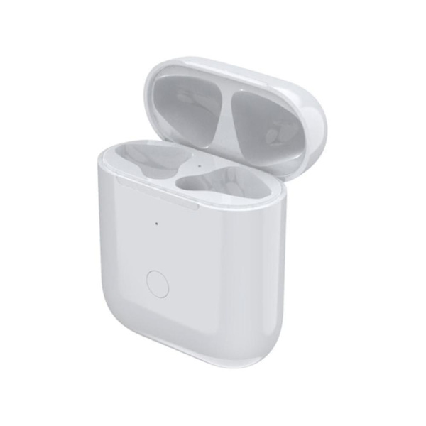 Udskiftningsboks til trådløs opladning til 1/2 700 mAh Bluetooth-øretelefoner med LED-indikator
