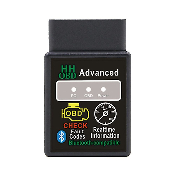 Bil Bluetooth Obd2 Skanner Diagnostisk Verktyg V2.1 Avancerad Obdii Kodläsare Fordon Verktyg