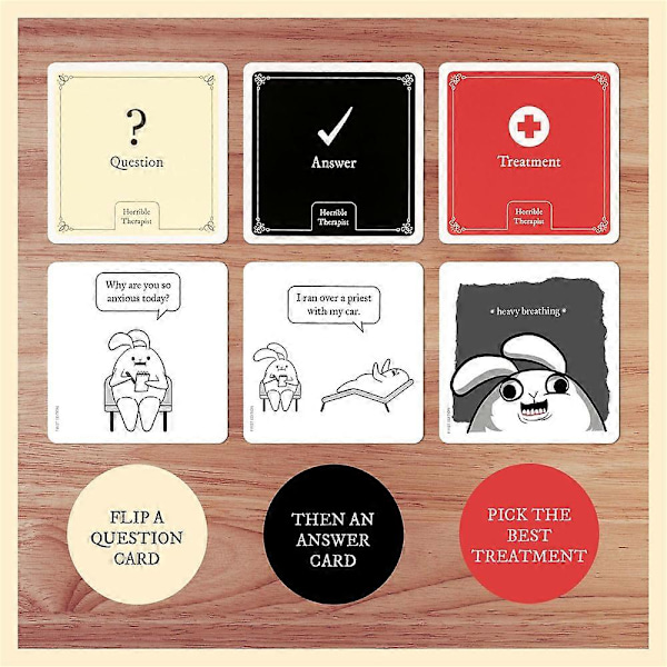 Exploding Kittens Kauhea Terapiakorttipeli - Erittäin Epämiellyttävien Sarjakuvien Kissasarjakuvakorttisetti