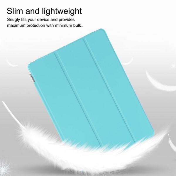 Smart Magnetic Cover Auto Wake Protective Case Til Ipad Air 1 Xmas Aquamarine