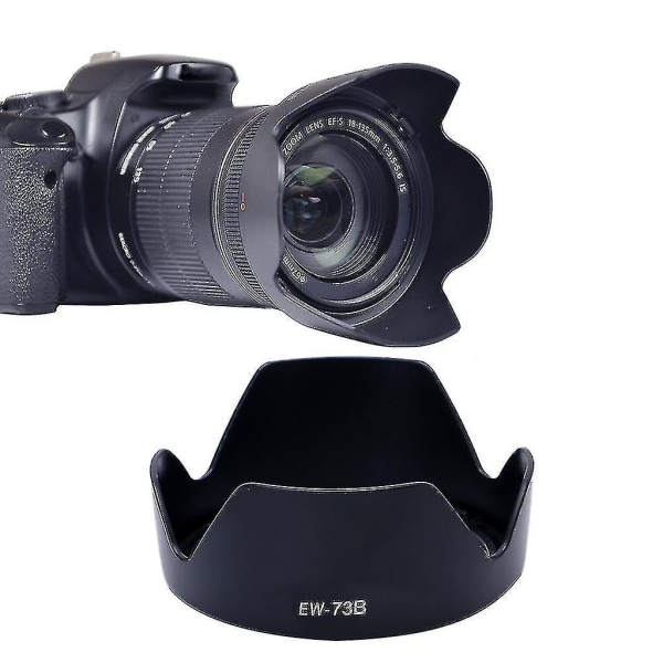 Ew-73b kamera modlysblænde til Canon Ef-s 18-135mm F3.5-5.6 Is